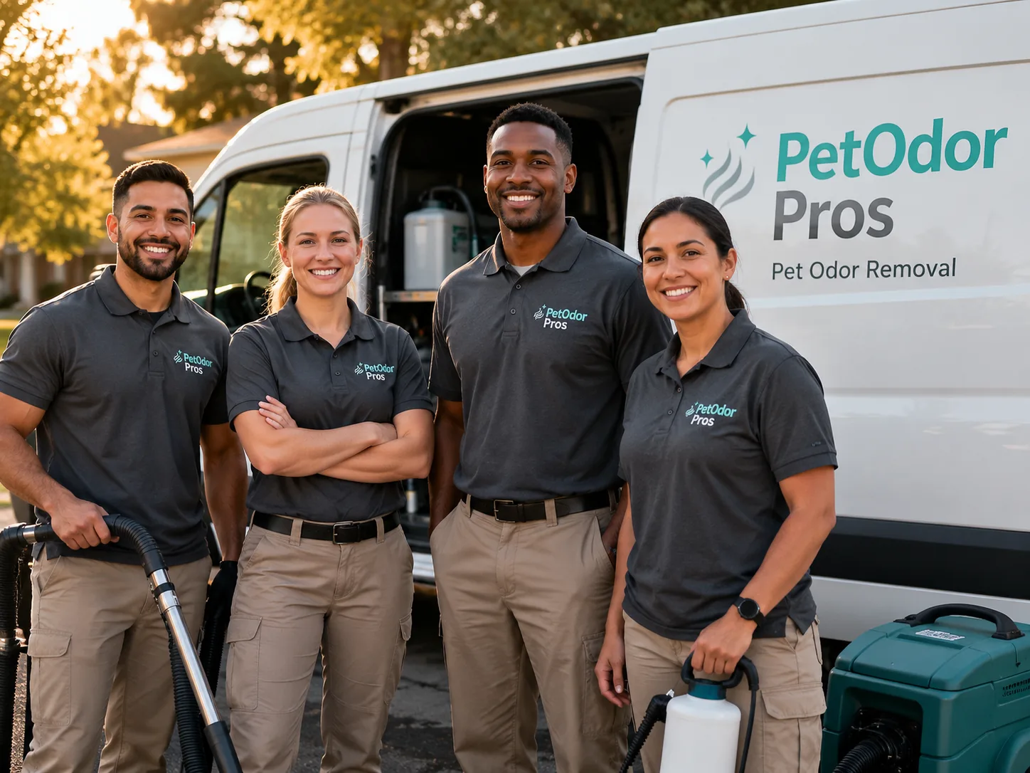 Pet Odor Removal team serving Richland, MI